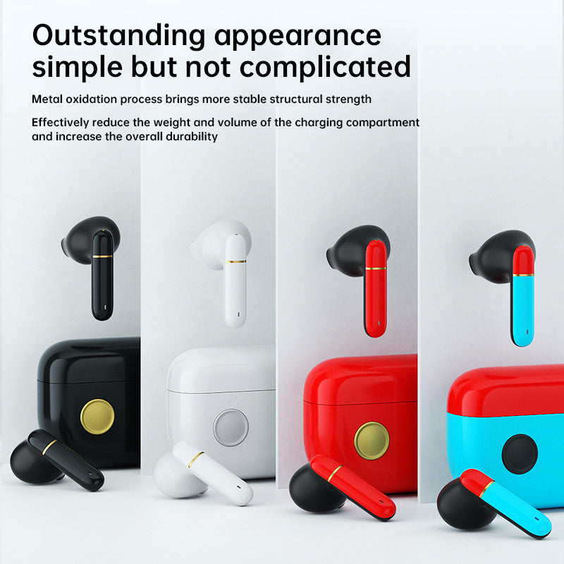 F2 TWS Wireless Bluetooth In-ear Earphone Low-Latency Headphone Noise-canceling Earbud Headset with Microphone F2 TWS Wireless Bluetooth In-ear Earphone Low-Latency Headphone Noise-canceling Earbud Headset with Microphone